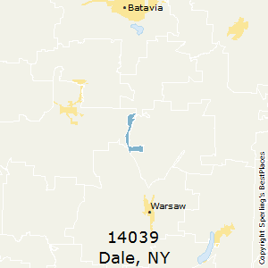 Dale,New York County Map
