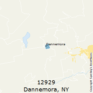 Dannemora,New York County Map