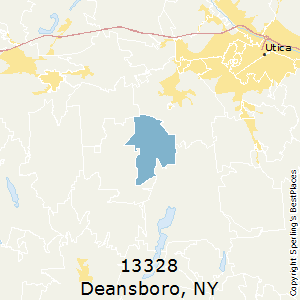 Deansboro,New York County Map