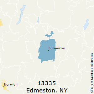 Edmeston,New York County Map