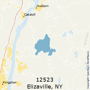 Elizaville,New York County Map