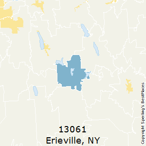 Erieville,New York County Map