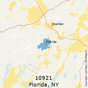 Florida,New York County Map