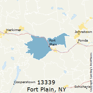 Fort_Plain,New York County Map