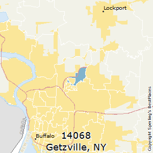 Getzville,New York County Map