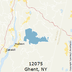Ghent,New York County Map