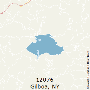 Gilboa,New York County Map