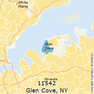 Glen_Cove,New York County Map