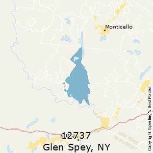 Glen_Spey,New York County Map