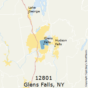 Glens_Falls,New York County Map