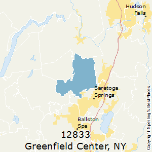 Greenfield_Center,New York County Map