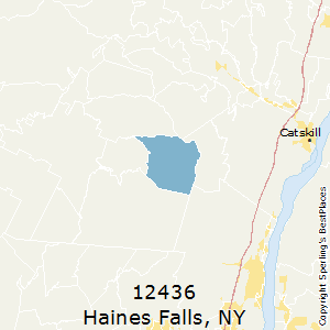 Haines_Falls,New York County Map