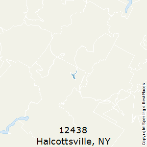 Halcottsville,New York County Map