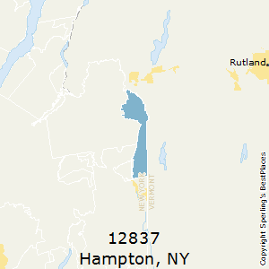 Hampton,New York County Map