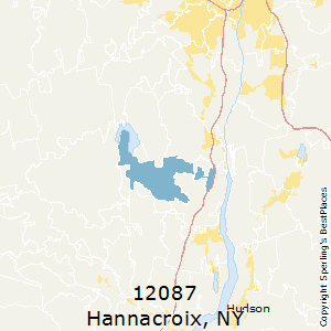 Hannacroix,New York County Map