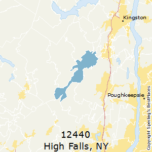High_Falls,New York County Map
