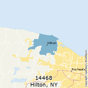Hilton,New York County Map