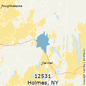 Holmes,New York County Map
