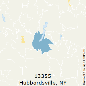 Hubbardsville,New York County Map