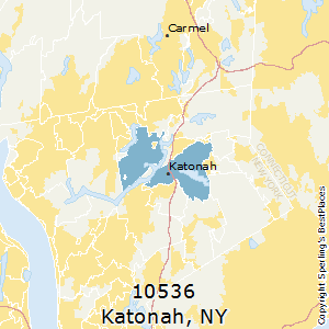 Katonah,New York County Map