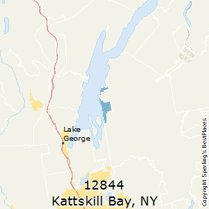 Kattskill_Bay,New York County Map