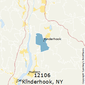Kinderhook,New York County Map