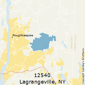 Lagrangeville,New York County Map