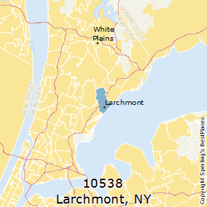 Larchmont,New York County Map