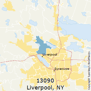 Liverpool,New York County Map