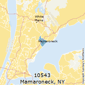 Mamaroneck,New York County Map