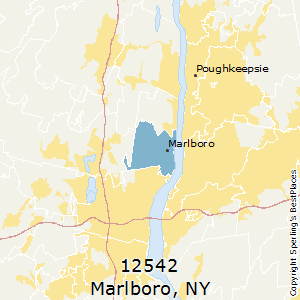 Marlboro,New York County Map