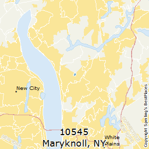 Maryknoll,New York County Map