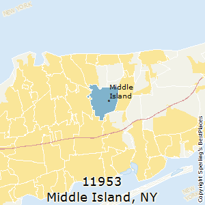 Middle_Island,New York County Map