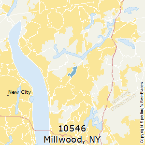Millwood,New York County Map