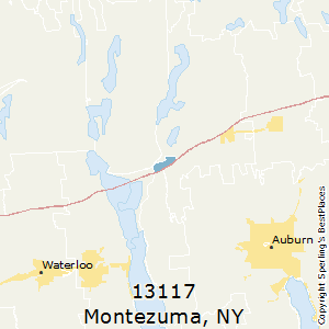 Montezuma,New York County Map