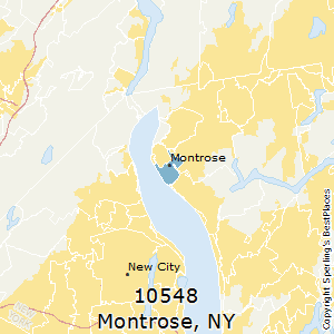 Montrose,New York County Map