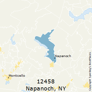 Napanoch,New York County Map