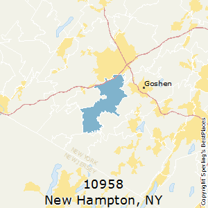 New_Hampton,New York County Map