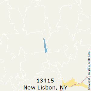 New_Lisbon,New York County Map