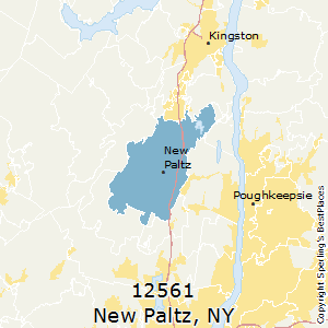 New_Paltz,New York County Map