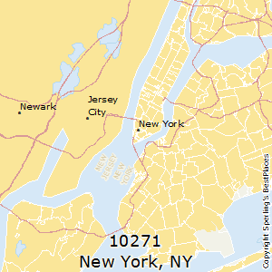 New_York,New York County Map