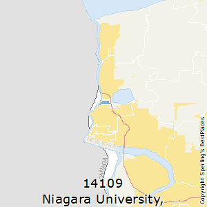 Niagara_University,New York County Map