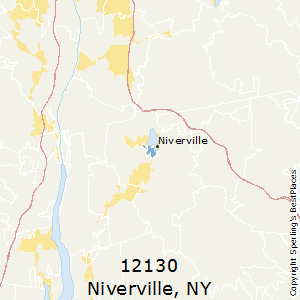 Niverville,New York County Map
