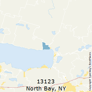 North_Bay,New York County Map