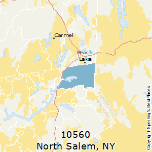 North_Salem,New York County Map