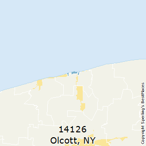 Olcott,New York County Map