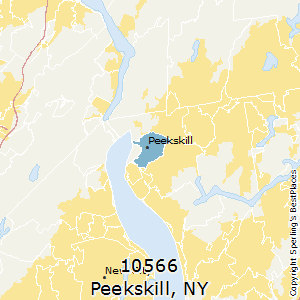 Peekskill,New York County Map