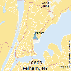 Pelham,New York County Map
