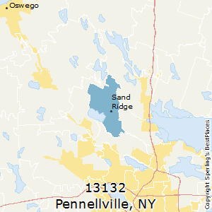 Pennellville,New York County Map