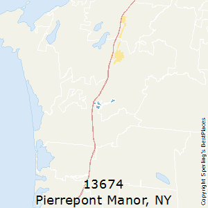 Pierrepont_Manor,New York County Map